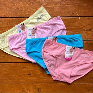 OUSNY set of 4 Organic Cotton Panties
